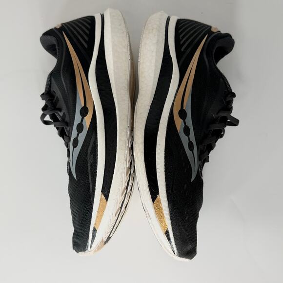 Saucony Endorphin Speed 3 Goldstruck Running Sneakers Black S20597-40 Men 12.5 - Picture 7 of 14